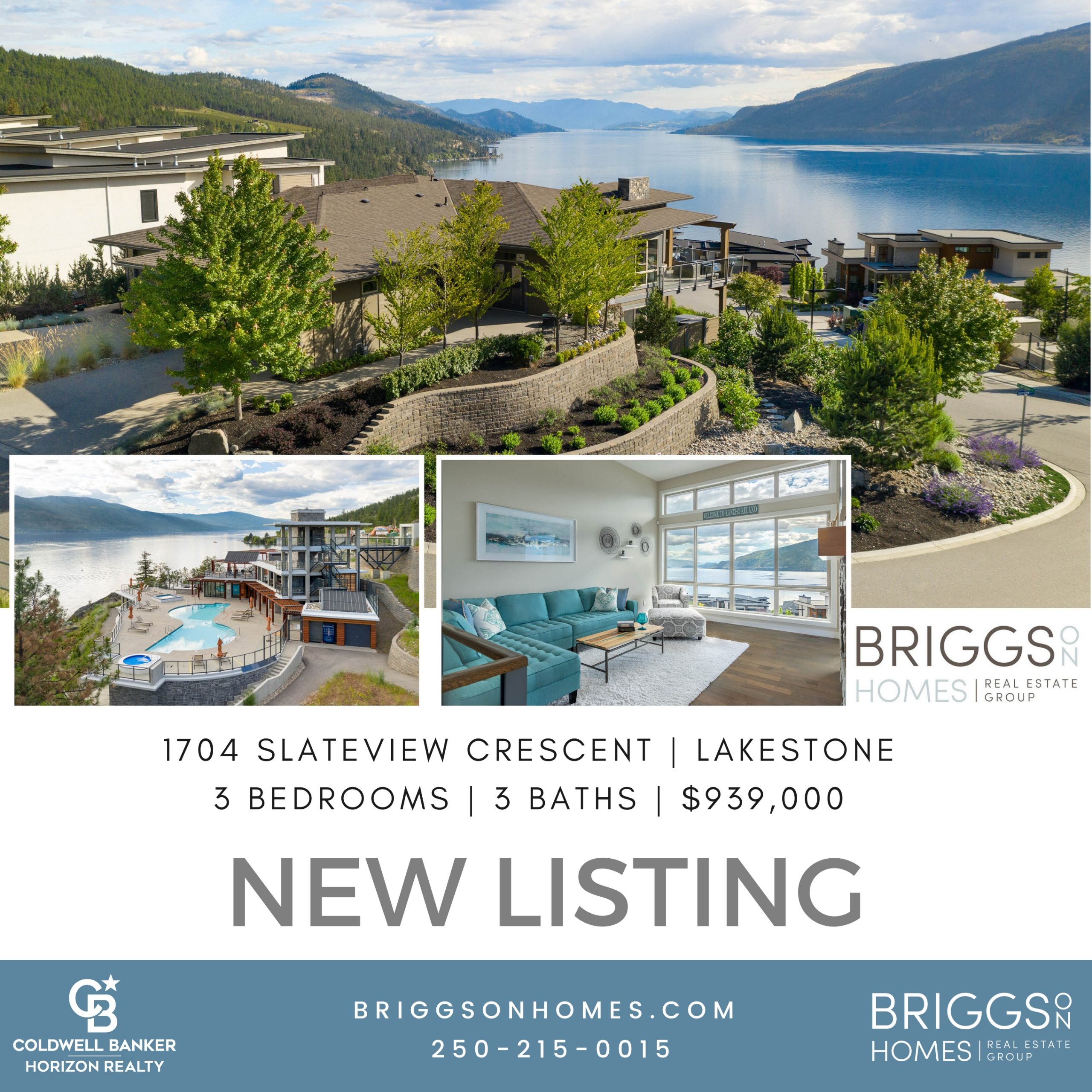 Just Listed! Stunning Views from Both Levels at Lakestone