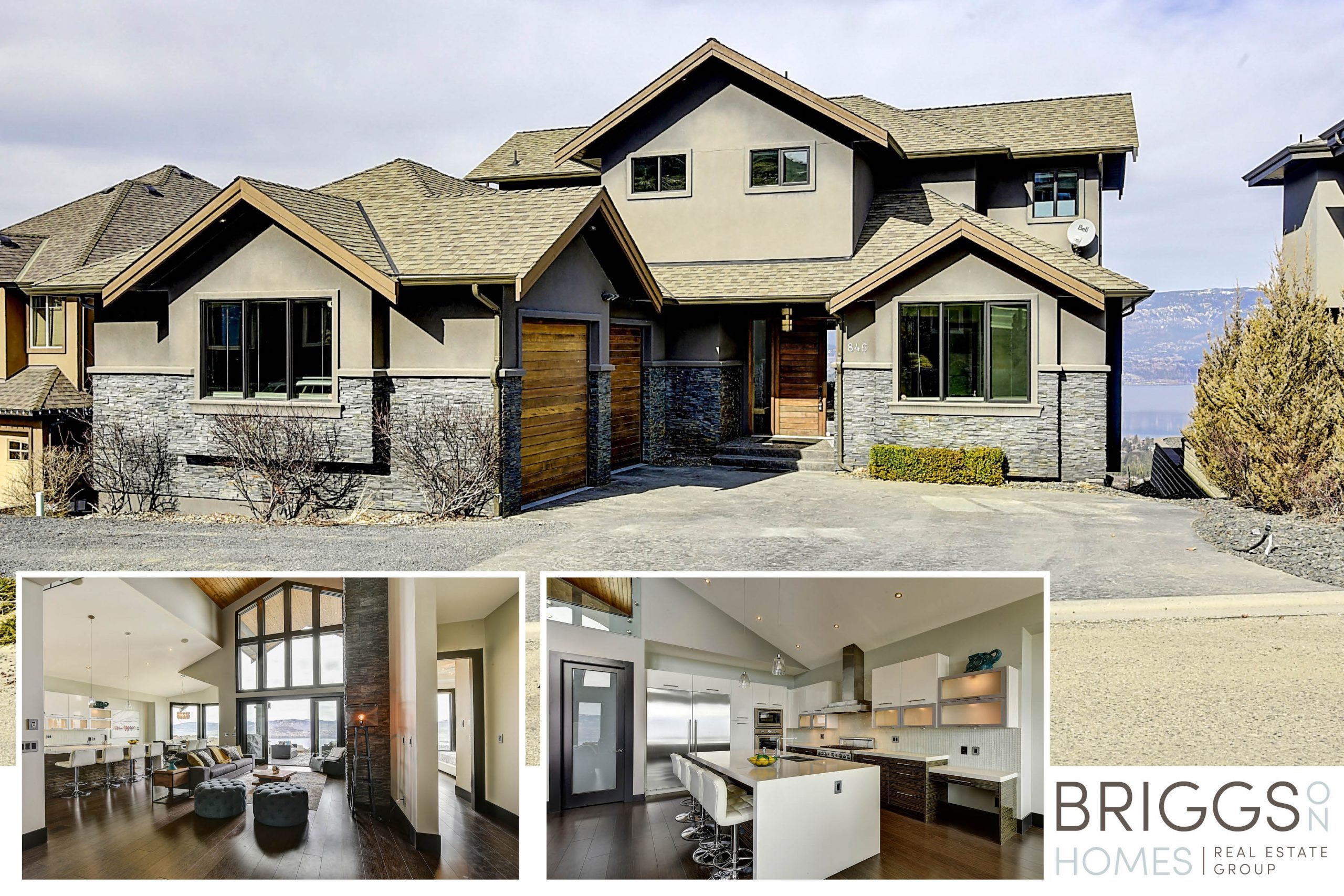 Just SOLD! Dramatic home with lakeviews