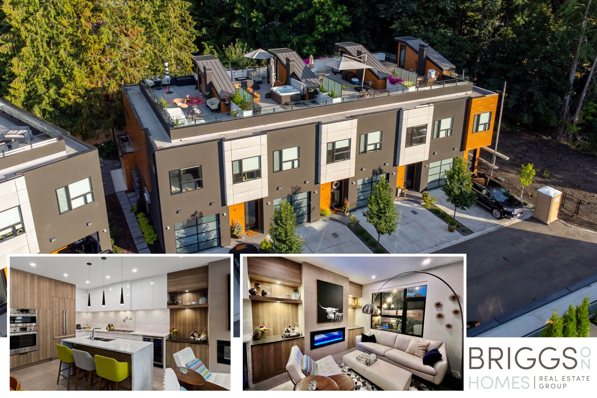 New Price! Luxury townhome at Creekside Terraces